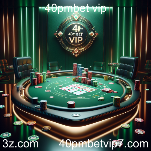Poker no 40pmbet vip: Uma Experiência de Jogo Inigualável