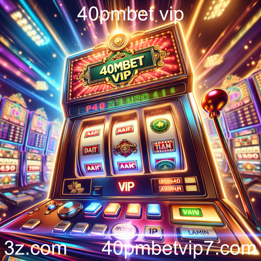 Descubra o Mundo das Máquinas de Slots no 40pmbet VIP
